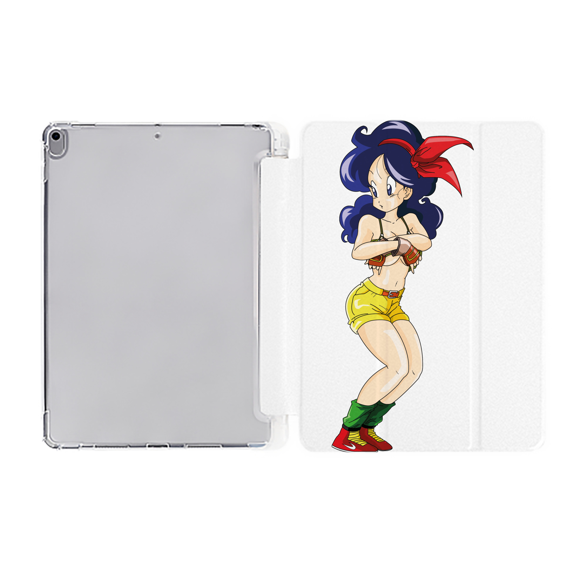 （画像用） ドラゴンボール DRAGON BALL IPad ケース ペン収納付き 三つ折りスタンド PUレザー×シリコン 対応機種9.5/10.5/10.9インチ